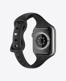 Bracelet Apple Watch en Silicone Slim - Noir