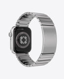 Bracelet Apple Watch en Titane Boucle Simple - Argent